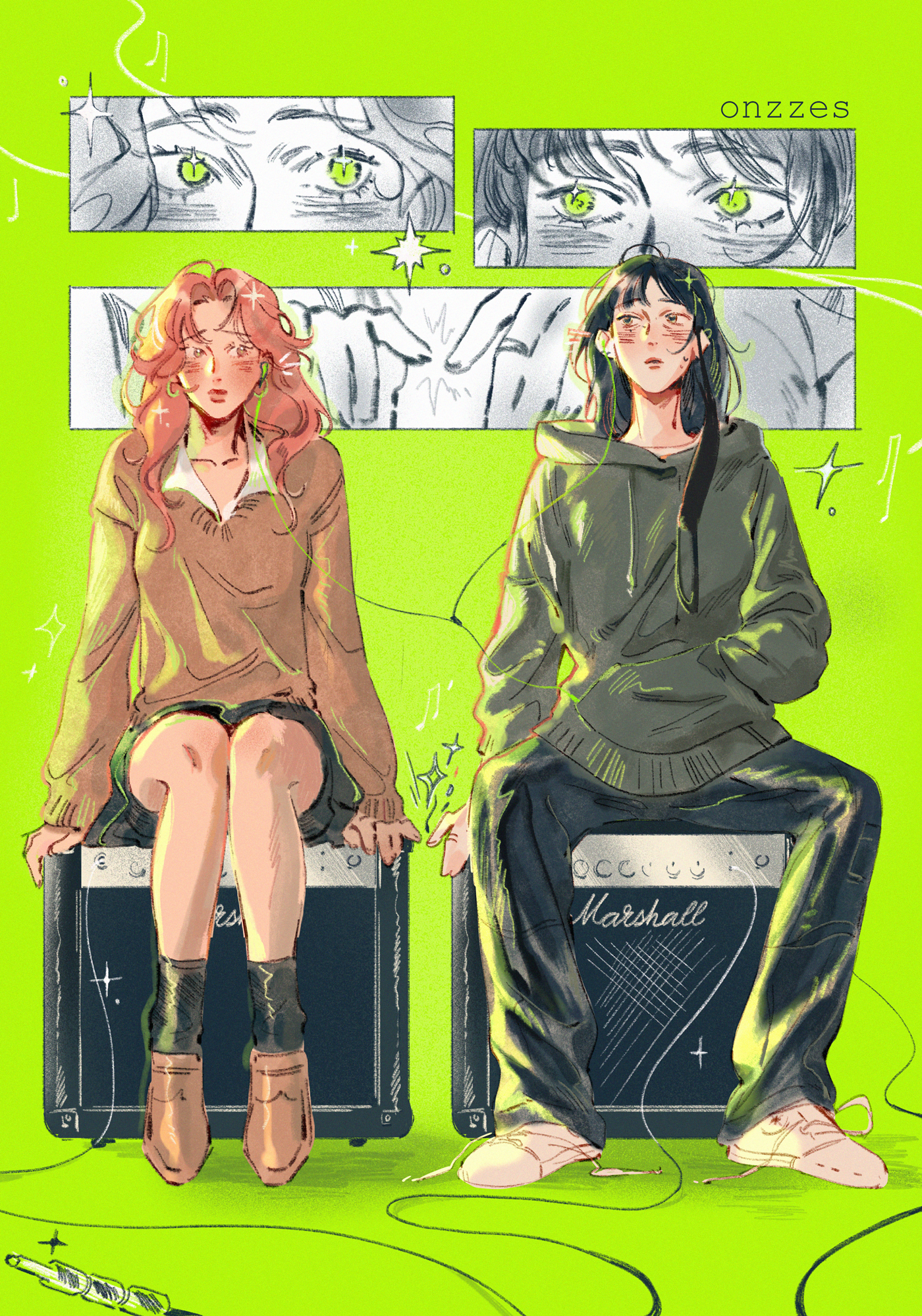 Green Yuri PRINTS