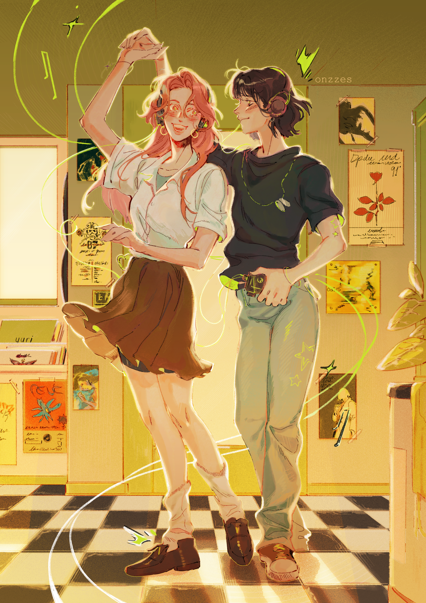 Green Yuri PRINTS