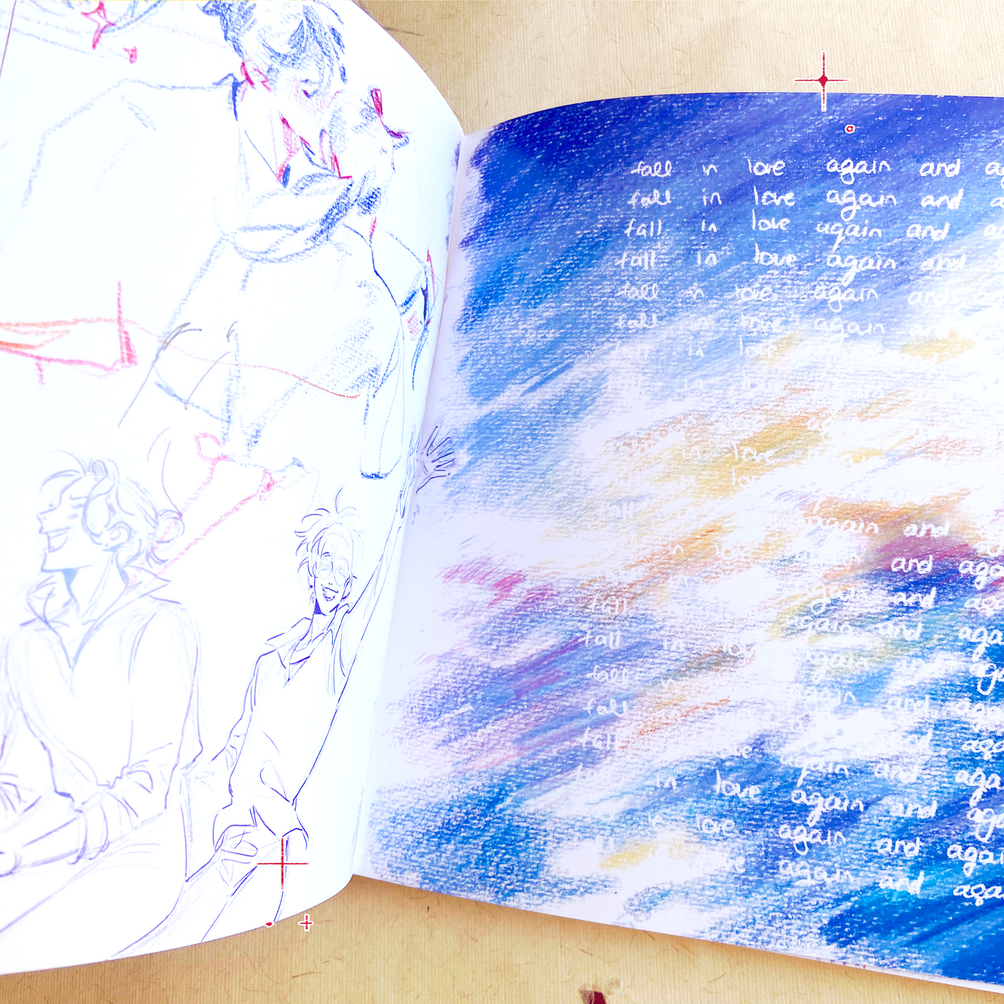2023/2025 SKETCHBOOK Zine "Vermell"