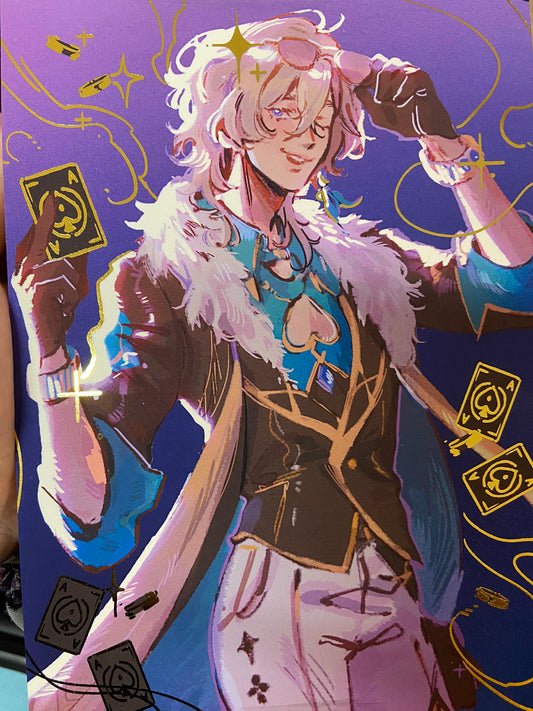 Honkai FOIL PRINTS (a5)