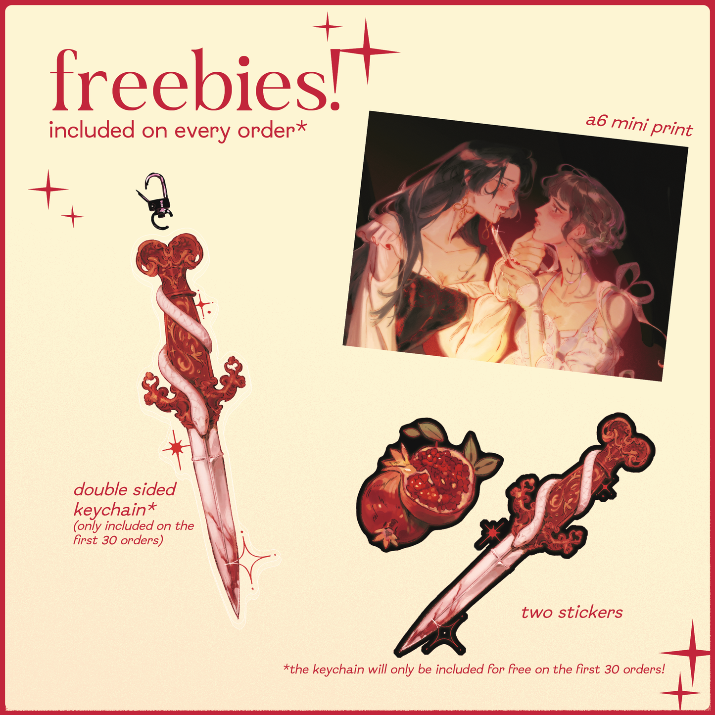 Freebie Mini Prints & Add-ons