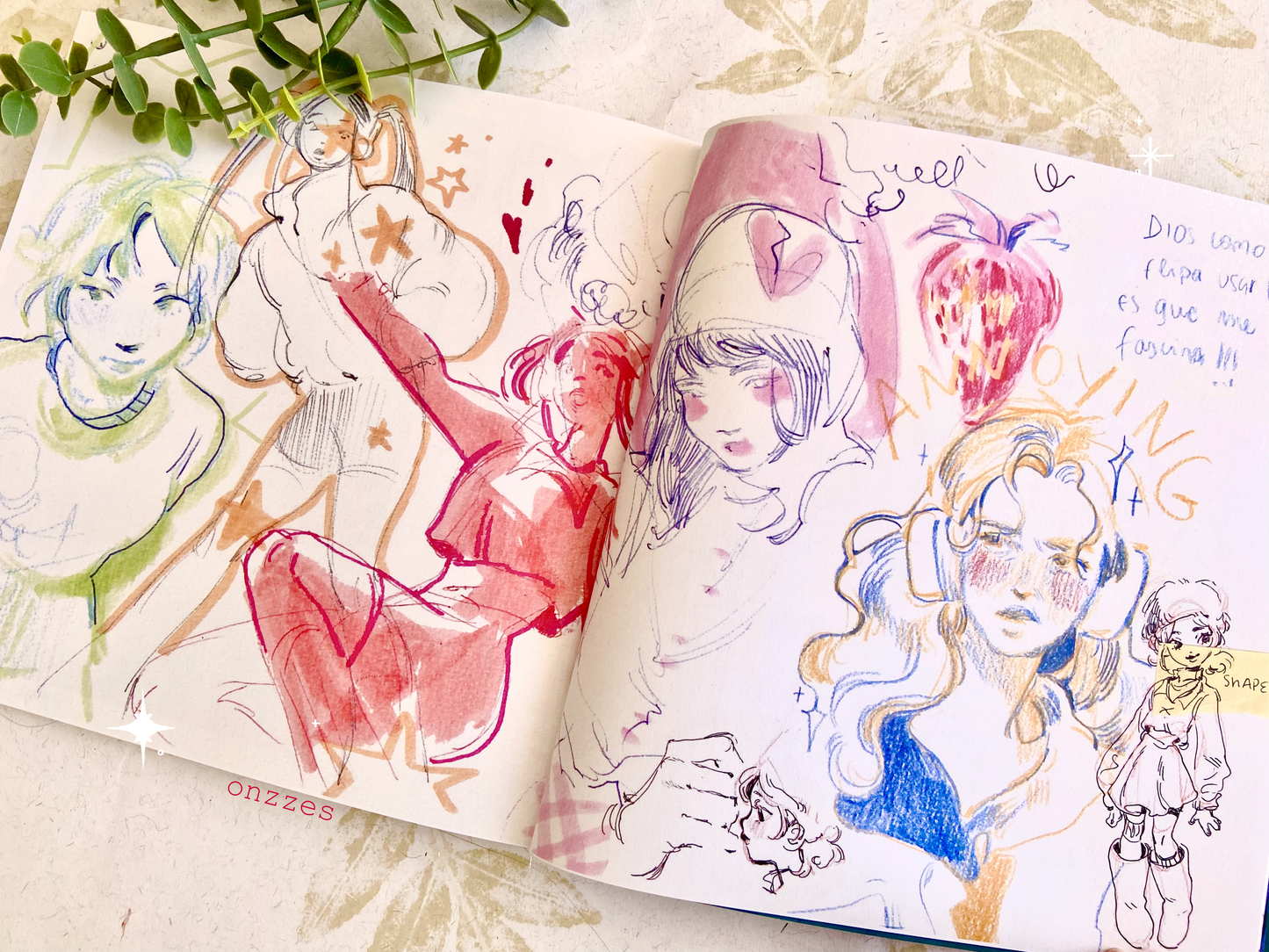 2022/2023 SKETCHBOOK Zine "Verd"
