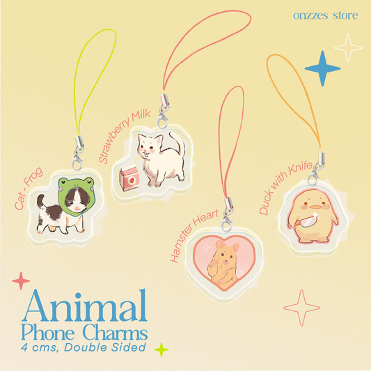 Animal Phone Charms