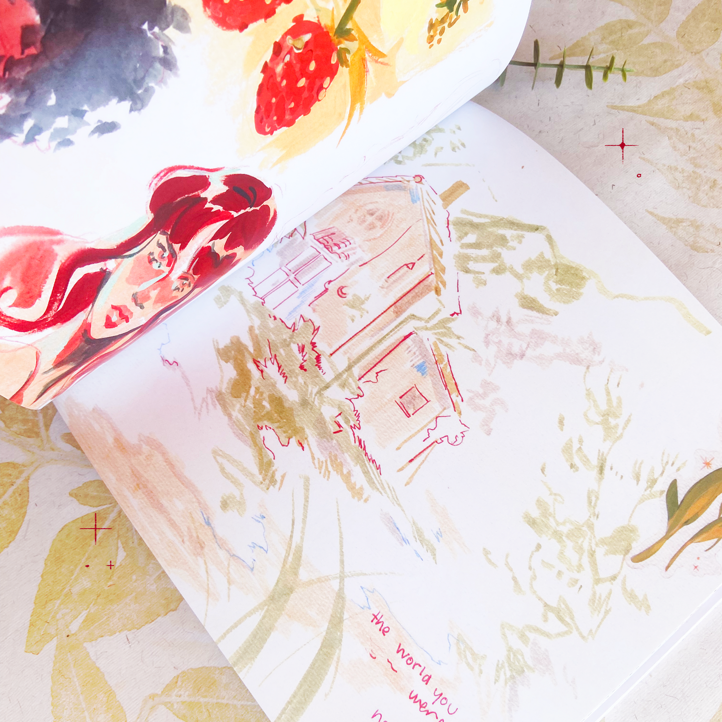 2023/2025 SKETCHBOOK Zine "Vermell"