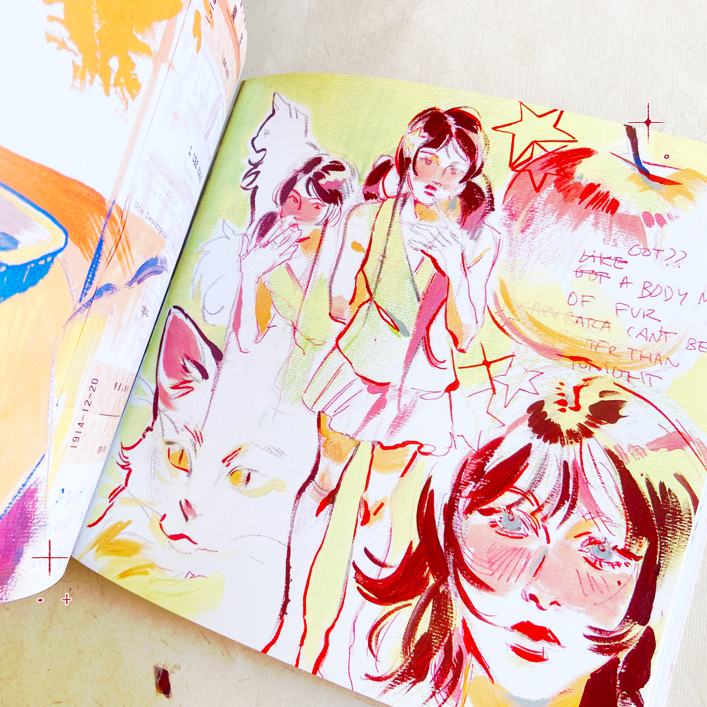 2023/2025 SKETCHBOOK Zine "Vermell"
